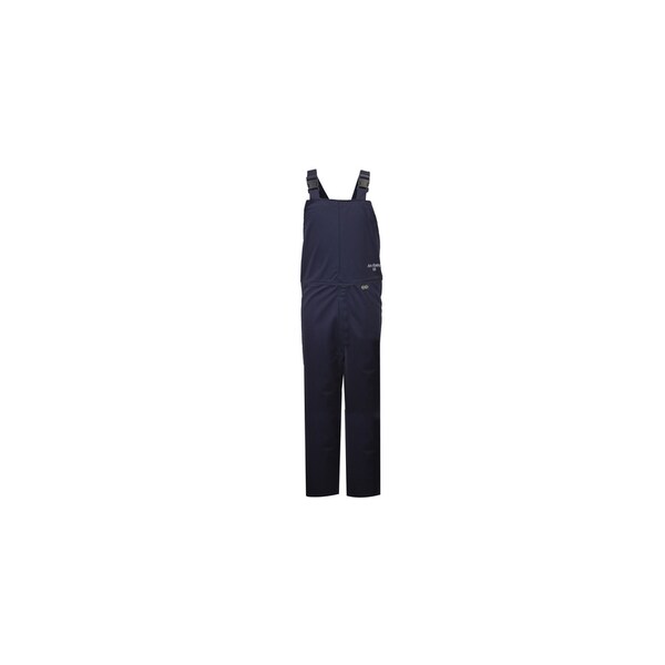 National Safety Apparel 55 CAL TECGEN CC BIB OVERALLS, WITH QUILTED LINER, 32", INSEAM NAVY 918228